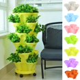 thumbnail image 2 of Flower Pot Non-slip Wide Application Plastic Sturdy Vertical Assorted Planter Household Supplies, 2 of 10