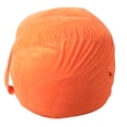 thumbnail image 1 of Jovati enfants peluche jouet sac de rangement Soft Pouch Stripe tissu chaise, 1 of 5