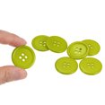thumbnail image 4 of Unique Bargains Light Green Resin Round 4-Hole Sewing Buttons (100 Pack), 4 of 5
