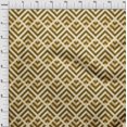 thumbnail image 4 of oneOone Velvet Brown Fabric Geometric Sewing Craft Projects Fabric Prints By Yard 58 Inch Wide, 4 of 4