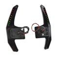 thumbnail image 1 of LED Paddle Shifter, 165mm 1 Pair 500RPM To 9000RPM Adjustable Steering Wheel  Paddle  For Vehicle Black,Red, 1 of 8
