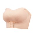 thumbnail image 1 of Kcodviy Womens Seamless Rimless Bra Small Bras Beauty Chest Pads Bra Womens Bras Plus Size Daily Sport Compression Sports Bras for Women Womens Bras Comfortable No Wire Plus Size Sports Bra, 1 of 7