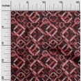 thumbnail image 2 of oneOone Cotton Cambric Red Fabric Abstract Sewing Craft Projects Fabric Prints By Yard 56 Inch Wide, 2 of 4