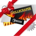 thumbnail image 1 of MOUNTAIN GRILLERS BBQ Grill Grate Scraper - Wide Portable Grill Scrubber, 1 of 7