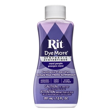 RIT Dyemore Liquid Dye for Synthetic Fibers, Purple, 207 mL (7 oz)