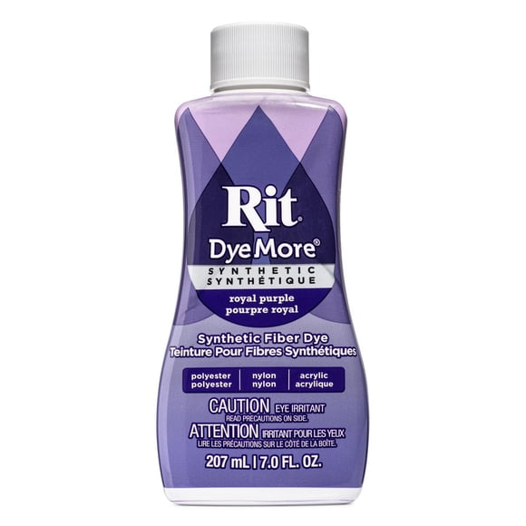 RIT Dyemore Liquid Dye for Synthetic Fibers, violet, 207 mL (7 oz)