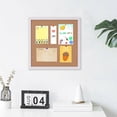 thumbnail image 2 of Sentmoon Hanging Photo Display Board Photo Wall Decor Office Cork Board Message Board For Home Decor Or Office Gift for Anniversary, Birthday, Christmas, 2 of 7