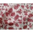 thumbnail image 4 of oneOone Silk Tabby Fabric Floral Ikat Print Fabric BTY 42 Inch Wide, 4 of 4