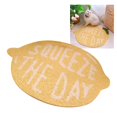 thumbnail image 1 of <p>Cat Food Catching Mat, Cat Litter Mat Easy To Clean PVC Skid Resistance Flexible Decorative  For Bedroom For Pet</p>, 1 of 8