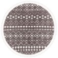 thumbnail image 4 of Safavieh Berber Fringe Lesleigh Tapis Aztèque Shag, 4 of 7