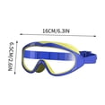 thumbnail image 3 of D-98 B Boy Girl Children Swim Goggles Waterproof High Definition Large Frame With Cap For Diving Comfortable Fit #AOKKe, 3 of 5
