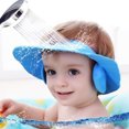 thumbnail image 3 of Amyove Bonnet de Shampoing Ajustable pour Bébé et Enfant, Bonnet de Bain avec Protège-Oreilles, 3 of 8