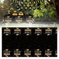 thumbnail image 1 of Graduation Decorations 2026 Set Black Gold, Congrats Grad Decor Set with Banner Backdrop Porch Sign,Hanging Swirls Honeycomb Centerpieces Balloons for Grad Party Decorations, 1 of 8