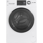 GE® 2.8 IEC Cu. Ft. Front Load Washer with Steam White - GFW148SSMWW