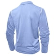 thumbnail image 4 of FAIWAD Men's Long Sleeve Shirts Casual Button Down Basic Golf Pullover Tops Lightweight Work Athletic T-Shirt, 4 of 6