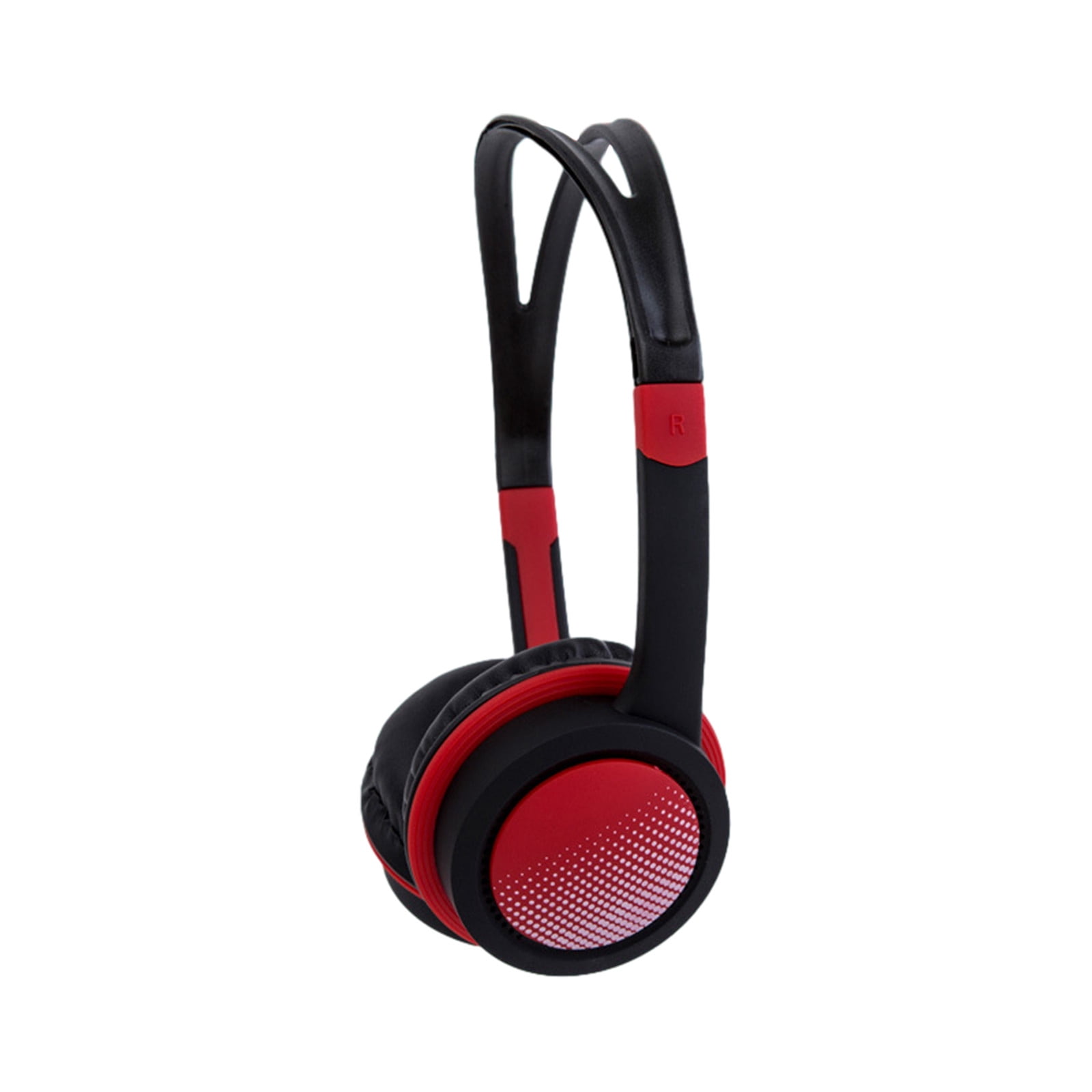 Wired Childrens Headphones, Over-ear Subwoofer Headphones, In-line Computer Headsets Hearing Protection Comfortable Earcups