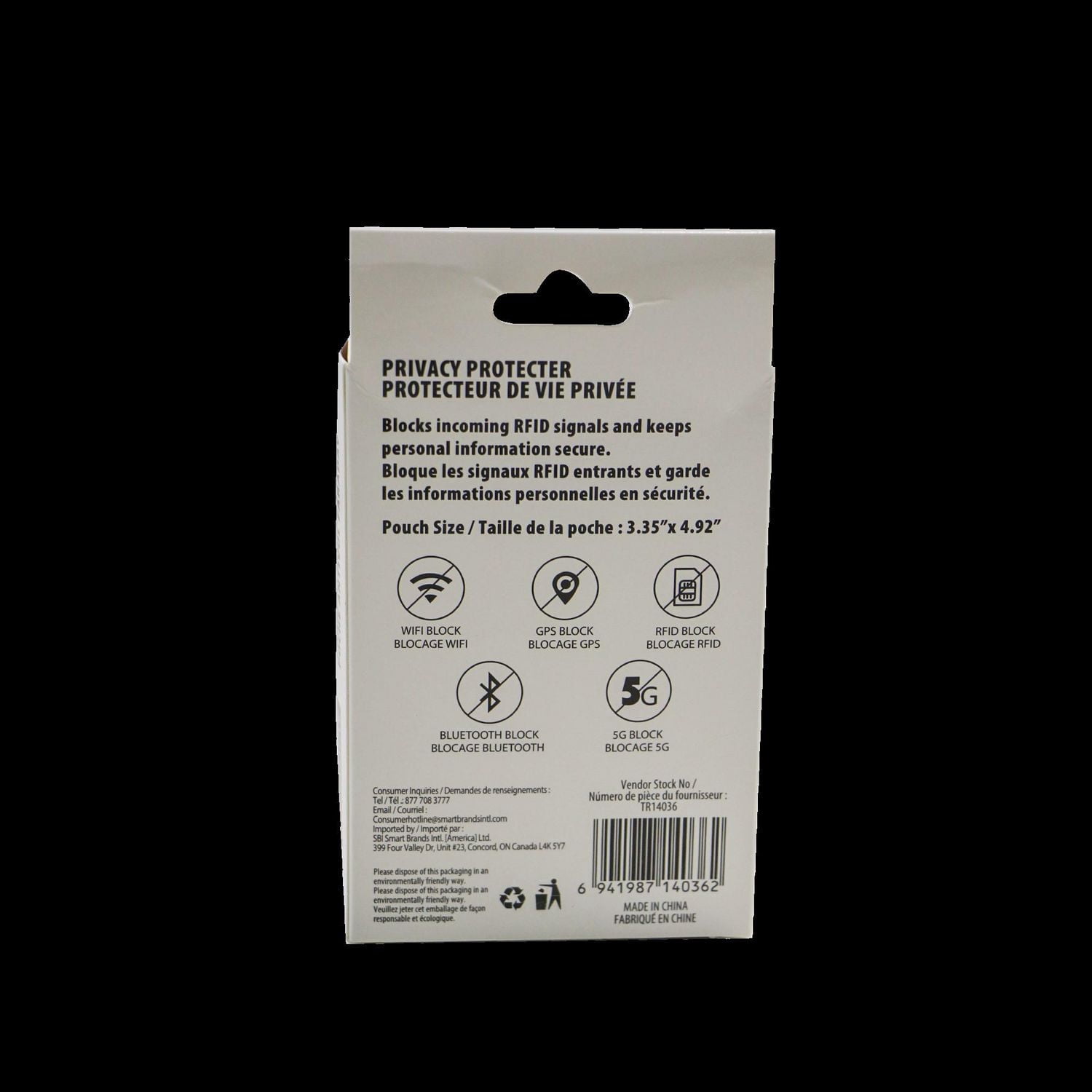 Treksafe RFID Shield Pouch