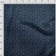 thumbnail image 4 of oneOone Silk Tabby Blue Fabric Asian Block Sewing Craft Projects Fabric Prints By Yard 42 Inch Wide, 4 of 4
