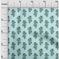 thumbnail image 1 of oneOone Polyester Lycra Fabric Leaves & Floral Block Print Sewing Fabric BTY 56 Inch Wide, 1 of 4