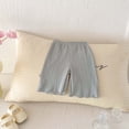 thumbnail image 2 of Cute Summer Shorts Solid Elastic Casual Shorts for Kids, 2 of 6