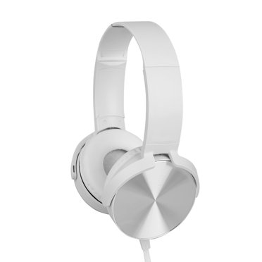 Casque, Bandeau Réglable en Métal Son Clair Casque d'Oreille Souple Casque de Basse Télescopique pour MDR XB450AP