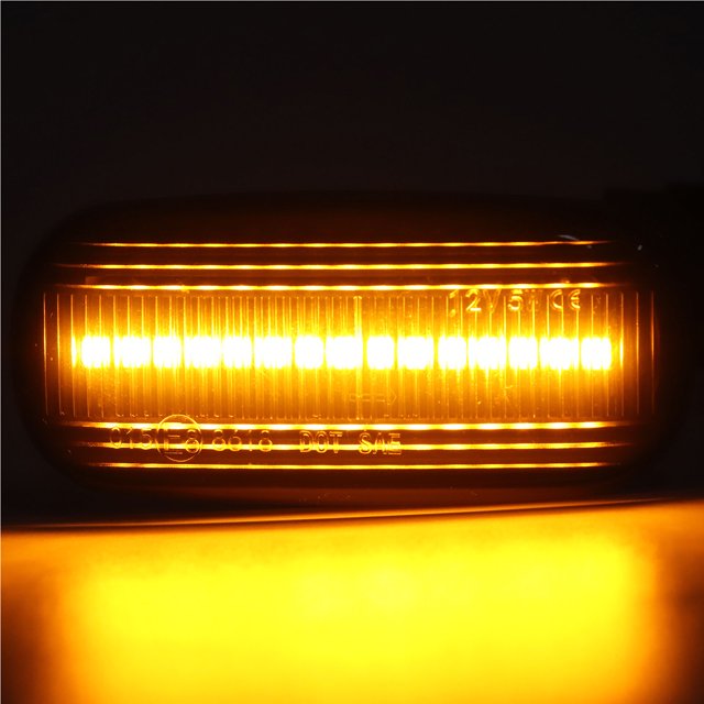 2 Pcs Feu de Signalisation Latéral LED pour Voiture pour 8P 8E 4F