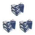 thumbnail image 2 of mmirethe 4pieces Travel With Ease Using Travel Compression Packing Cubes Easy To Pack And Travel Clothing dark blue 3Set, 2 of 6