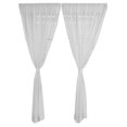 thumbnail image 3 of veasfak 2 Panel Kitchen Curtain Door Window Voile Drape White - 200x200cm, 3 of 9