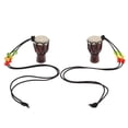 thumbnail image 3 of ziyahi Mini Batteur Classique en Bois Djembe Percussion Tambour à Main Africain Pendentif, 3 of 9
