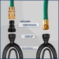 thumbnail image 3 of Dual Feed Motor Flusher, 100mm Round Suction Cup 16mm Hose Adapter Boat Motor Flusher  for Inboard Outboard Engines, 3 of 7