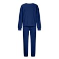 thumbnail image 3 of Cameland Jogging Suits For Womens 2 Piece Long Sleeve Sweat Suit Solid Color Winter Fleece Tracksuits, 3 of 7