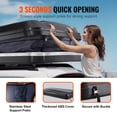 thumbnail image 4 of KFFKFF Hard Shell Rooftop Tent, Naturnest Model for 2-3 People, Includes Thick Mattress and Telescopic Ladder, Waterproof and Windproof, Suitable for Jeep, SUV, Van, and Pickup Trucks, 4 of 9