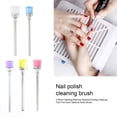 thumbnail image 4 of Cleaning Brush Soft Bristles Nylon Wool Portable Nail Drill Bit Dust Removing Brush Home Use, 4 of 10
