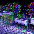 thumbnail image 2 of LNGOOR Christmas Net Lights Outdoor Waterproof  96 LED 5ft x 5ft Plug in Net Bush Lights Outdoor Mesh Lights with Remote  8 Modes Net Chr, 2 of 3