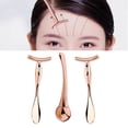 thumbnail image 3 of Boc 2Pcs Eye Massagers Improve Contours Safe Zinc Alloy T-shaped Facial Rollers for Gift, 3 of 10