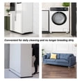 thumbnail image 4 of Appliance Rollers, Refrigerator Appliance Rollers Low Vibration Rustproof Protective Strong Bearing Capacity with Rubber Non Skid Mats for Washing Machine, 4 of 7