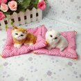 thumbnail image 4 of Simulation Mini Cat High Simulation Breathable Birthday Gifts Cloth Pad Plush Cats for Kids, 4 of 8