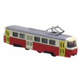 thumbnail image 2 of HILABEE Classic Tram Model 1/90 Decorative Collectors Gift Collectible Prop Ornament Red, 2 of 9