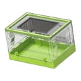 thumbnail image 2 of S SERENABLE Clear Folding Reptile Tank Lizards Habitat Lightweight Desktop Pet Enclosure Green, 2 of 9