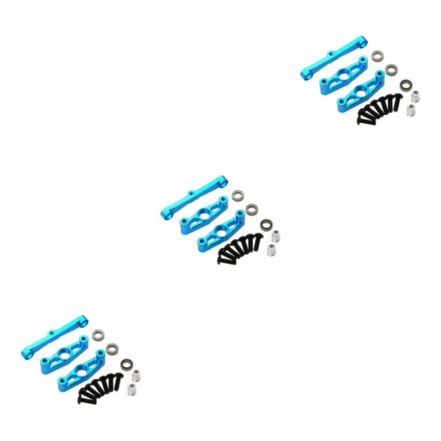 serony Upgraded RC Car Accessories Spare Parts 1 10 Truck TT02 Customized Replacement Rear Arm Steering Group 3Set
