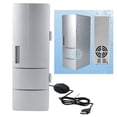 thumbnail image 4 of Mini Frigo, Mini Frigo Compact USB Congélateur Canettes Boisson Bière Refroidisseur Réchauffeur Portable Petit Réfrigérateur pour Voyage Voiture Bureau, 4 of 8
