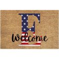 thumbnail image 2 of TopLLC Bathroom Rugs 4th Of July Door Mat Patriotic Doormat Entryway Rug Welcome Independence Day Doormat Stain And Fad Patriotic Decor Welcome Outdoor Mat A map, 2 of 2