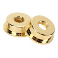thumbnail image 1 of Electrosocket Output Jack Plate, Standard Opening Electric Guitar Jack Cover Glossy Finish  For Musical Instrument Repair Gold, 1 of 8