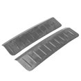 thumbnail image 3 of 2pcs Rear Interior Bumper Sill Plate Guard Cover Protector Fit for Harrier Venza XU80 2020 2021Titanium Black, 3 of 9