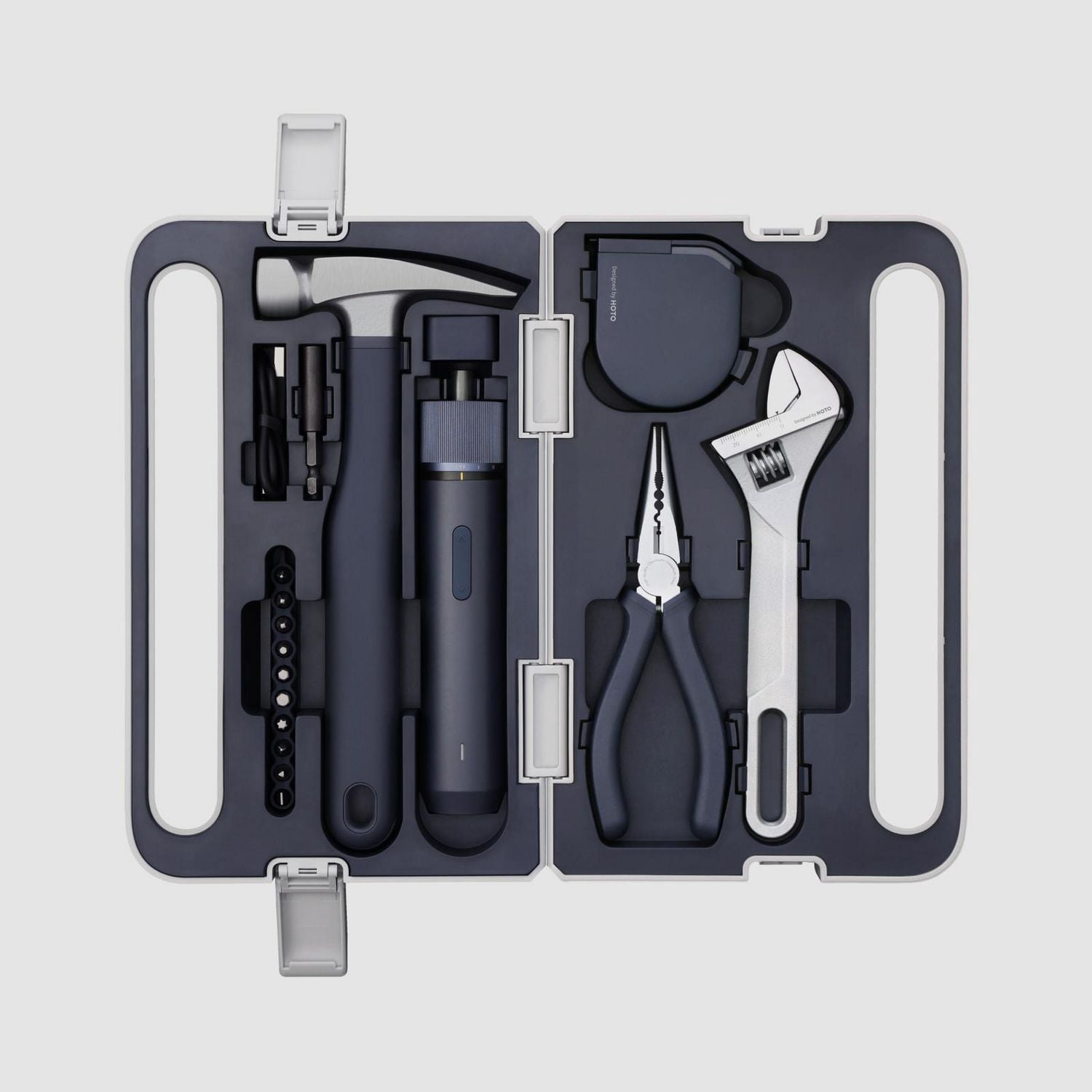 HOTO 3.6V Electric Screwdriver Tool Kit, Rechargeable