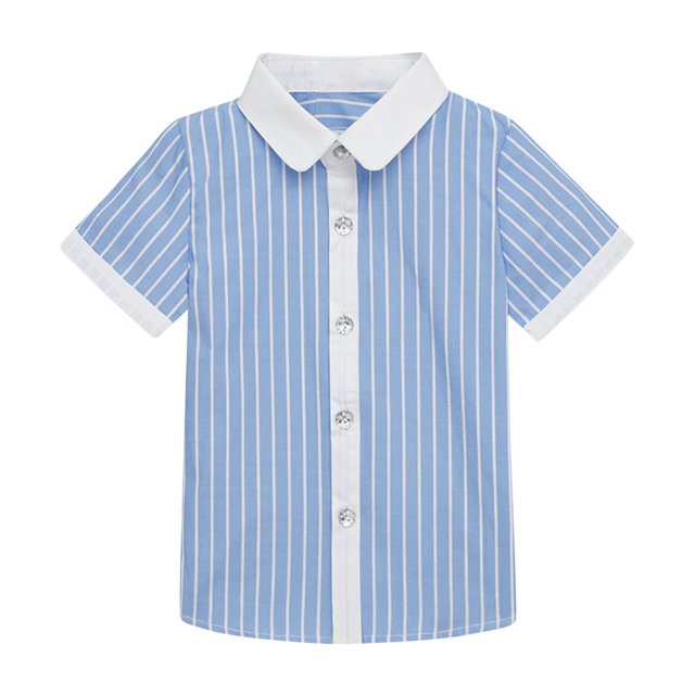 TopLLC Chemisier et Chemise à Manches Courtes à Col Rabattu Chemises pour Enfants Manches Courtes Graphique Uni Chemise Fine Décontractée pour Garçon de 3 à 11 Ans Chemise à Manches Courtes pour Enfants Blouse en Coton pour Enfants