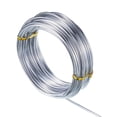thumbnail image 1 of QIDESHIP Soft Aluminum Wire B, Aluminum Alloy Aluminum Welding Wire, 1 X 5M Soft Aluminum Wire, Soft Aluminum Wire Aluminum Craft Wire Silver Color Bendable Craft Wires Crafts Metal Wires, 1 of 8
