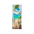thumbnail image 1 of Redempat 2pcs/set Add Touch Of Elegance To Space With 3D Door Stickers Instantly Change Look Of Room PVC 3D Door Mural Sticker As Shown XL:95*215cm 1Set, 1 of 6