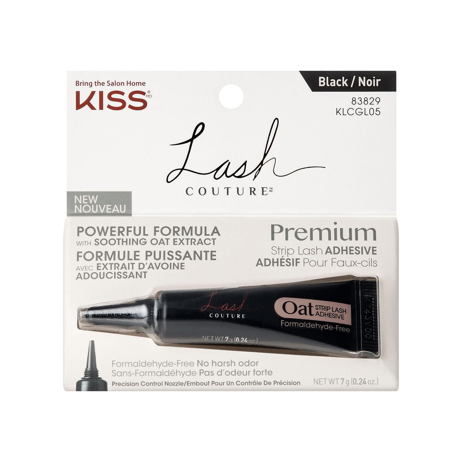 KISS Lash Couture Strip Lash Adhesive - Premium - Black