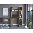 thumbnail image 1 of TUHOME Versalles Desk  Engineered Wood Desks in  Beige, 1 of 8
